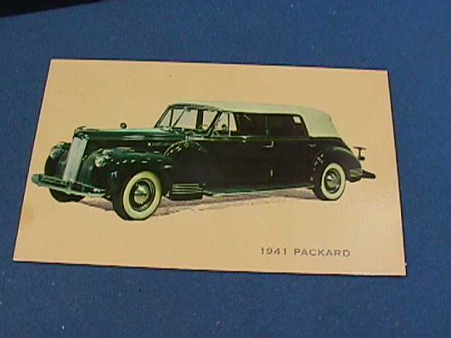 1941 Packard Museum Of Automobiles, Morrilton, Arkansas Postcard
